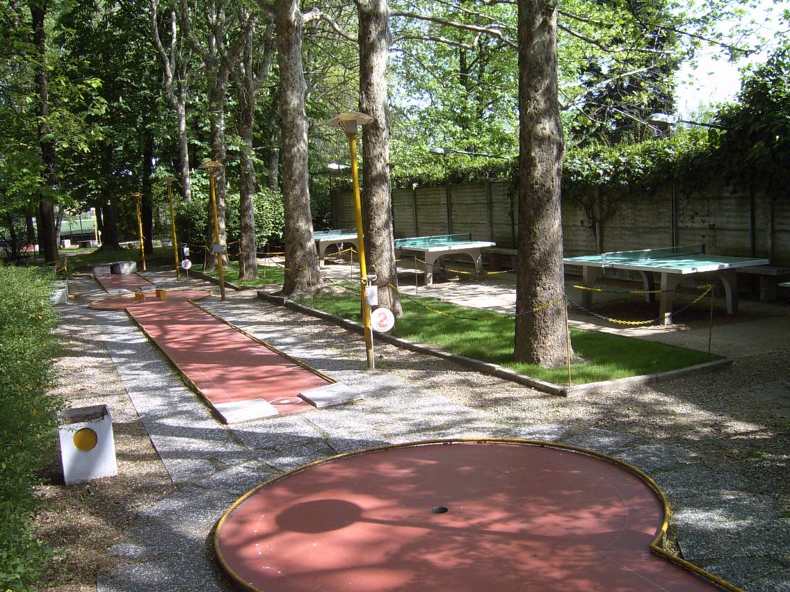 Le piste del Minigolf Bovisio